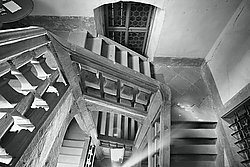 Treppenaufgang Burg Wertheim - Bernhard Saalfeld